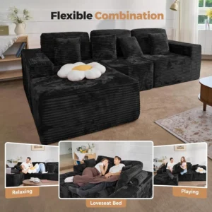 111‘’ Modular Sectional Cloud Couches