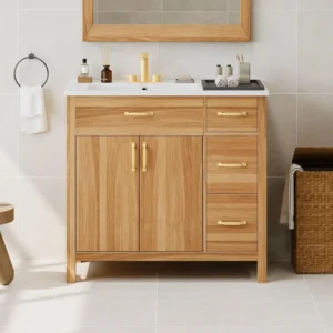 36in Wood Bathroom Vanity