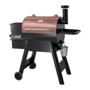Wood Pellet Grill Smoker, 8 in 1 BBQ Grills for Outdoor Cooking,