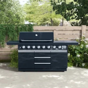 8-Burner Outdoor Gas Grill BBQ Island 98,600 BTU Modular Kitchen
