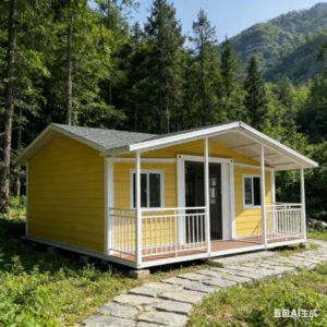 Detachable Portable Flat Pack Container Cabin Luxury Prefab Home